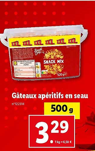 Gâteaux Apéritifs En Seau