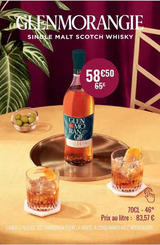 glenmorangie single malt scotch whisky