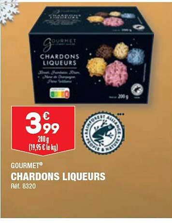 gourmet chardons liqueurs
