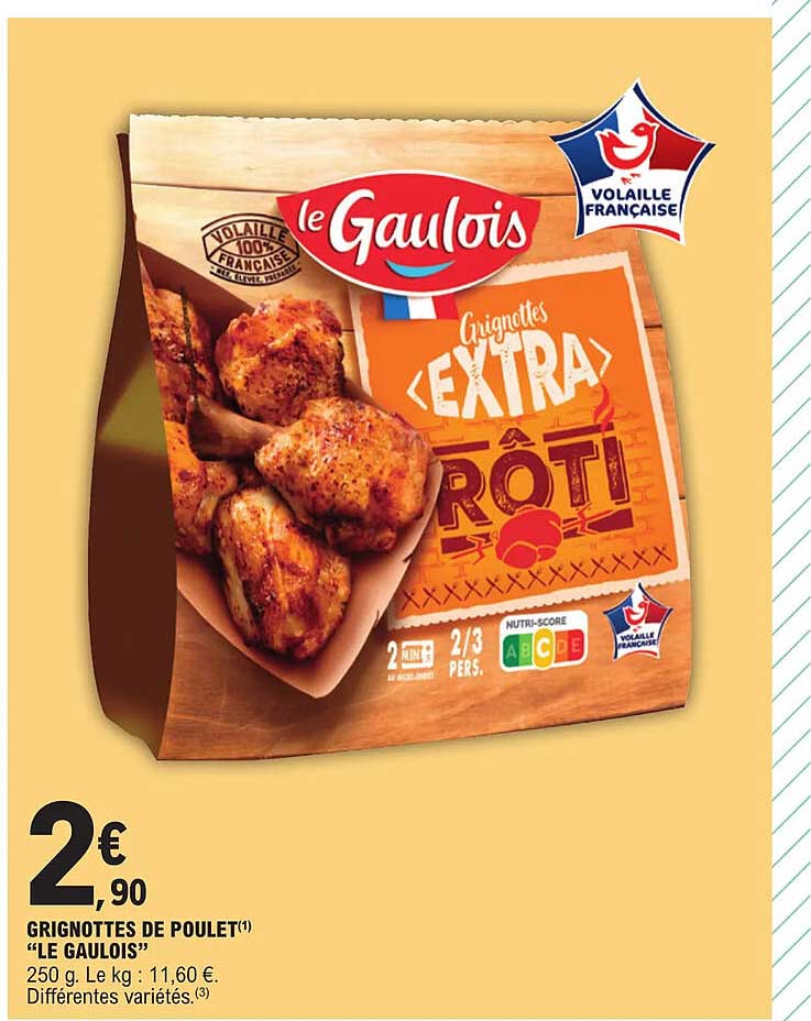 Grignottes De Poulet "le Gaulois"