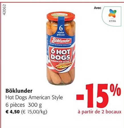 hot dogs américan style böklunder