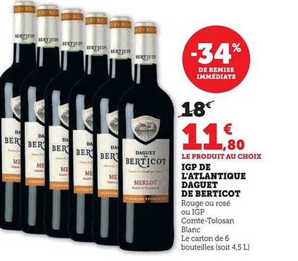 igp de l'atlantique daguet de berticot