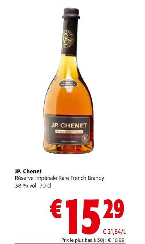 jp. chenet réserve impériale rare french brandy