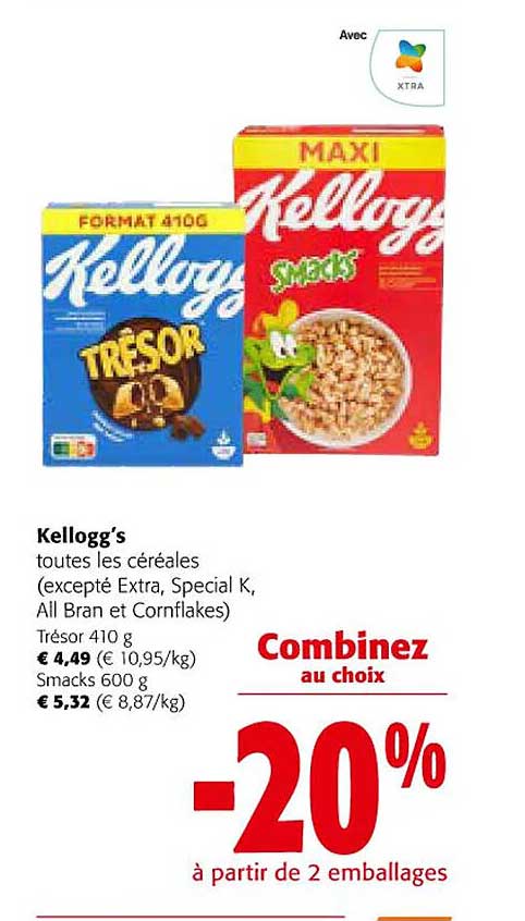 kellogg's toutes les céréales