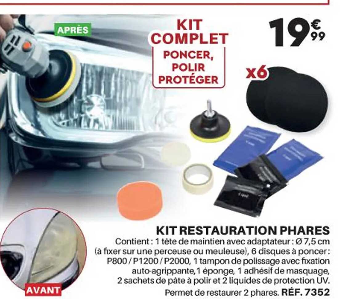kit restauration phares