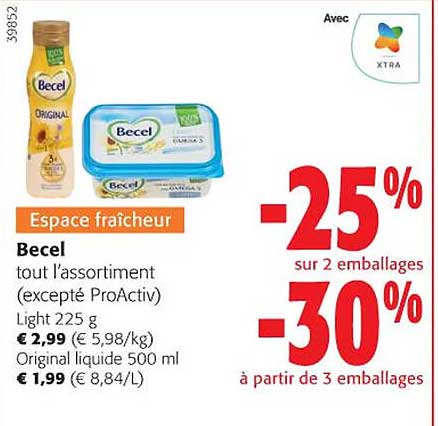 l'assortiment becel