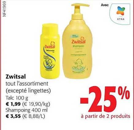 l'assortiment zwitsal