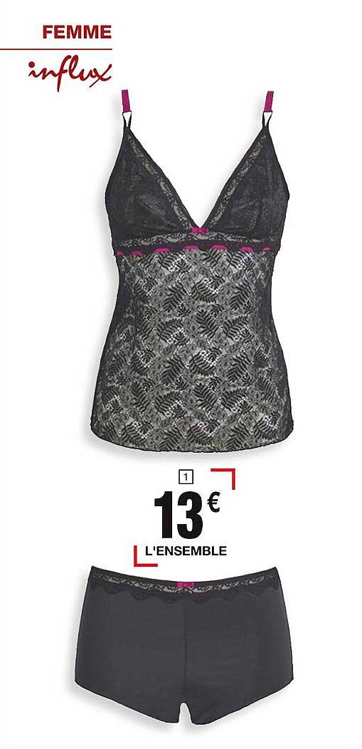 l'ensemble femme influx