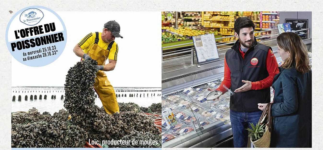 l'offre du poissonnier
