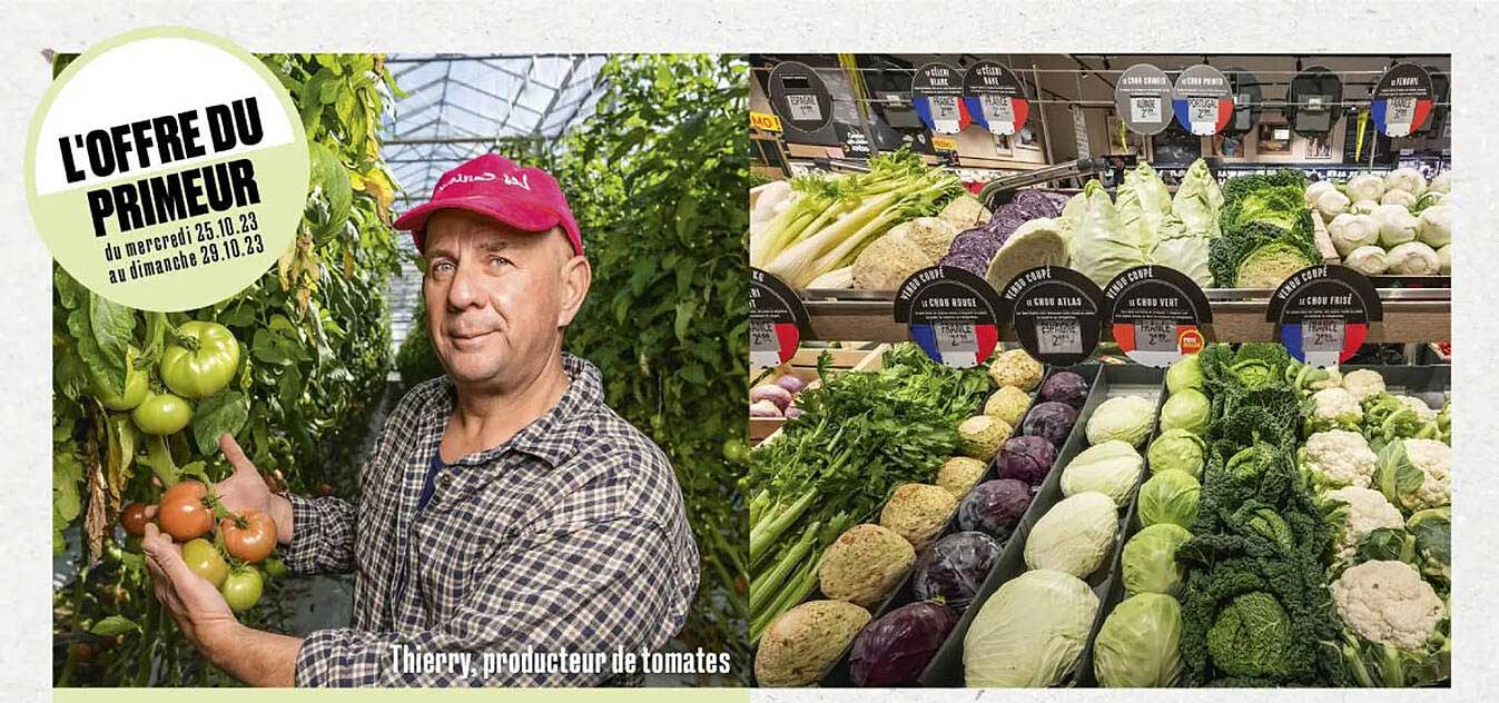 l'offre du primeur