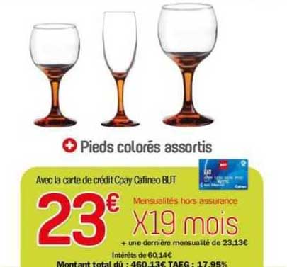 la carte de crédit cpay calineo but