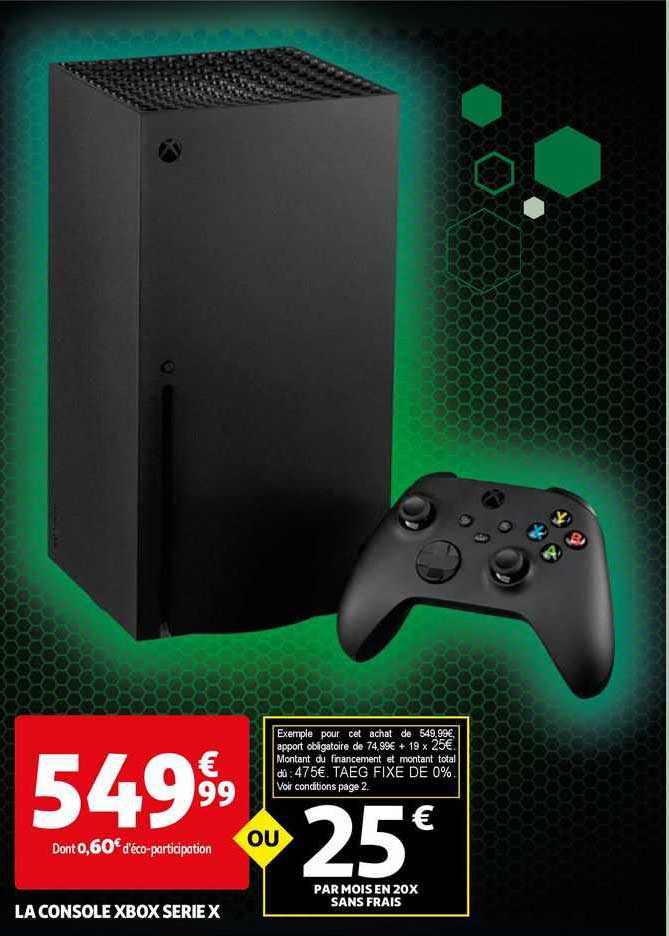 la console xbox série x