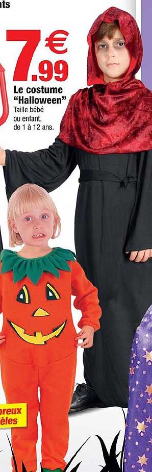 le costume "halloween"