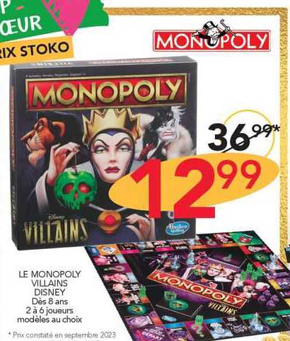 le monopoly villains disney