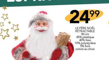 le père noël rétractable