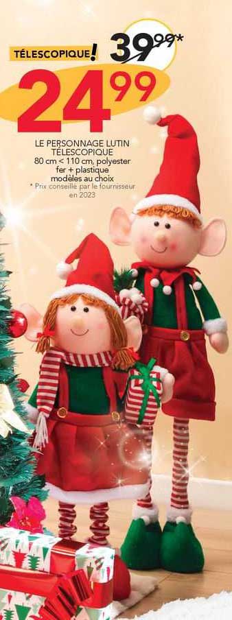 le personnage lutin téléscopique