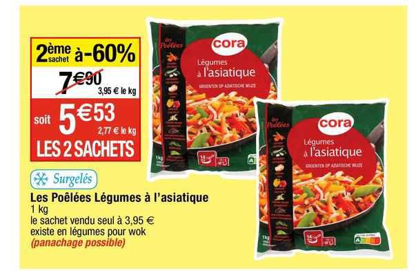 Les Poêlées Légumes à L'asiatique