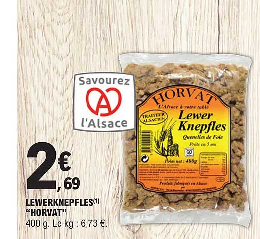 Lewerknepfles "horvat"