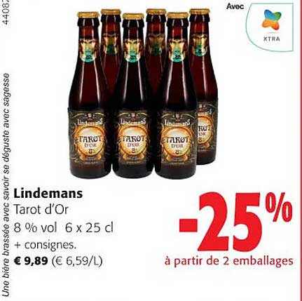 lindemans tarot d'or