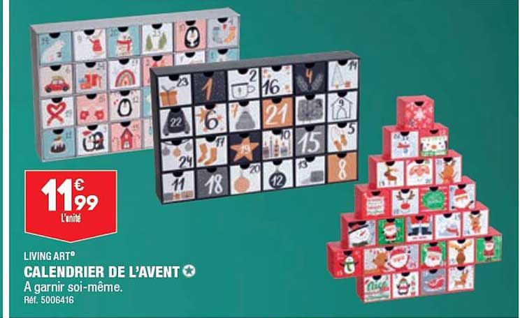 living art calendrier de l'avent