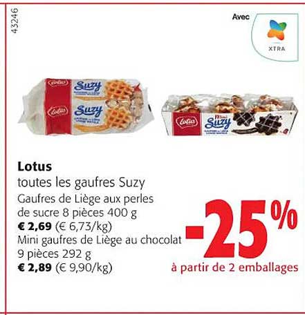 lotus toutes les gaufres suzy