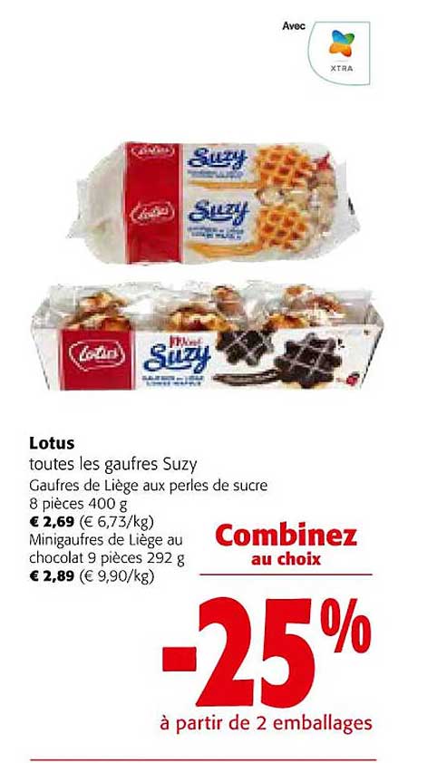lotus toutes les gaufres suzy