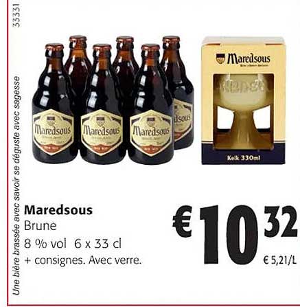 maredsous brune 8% vol