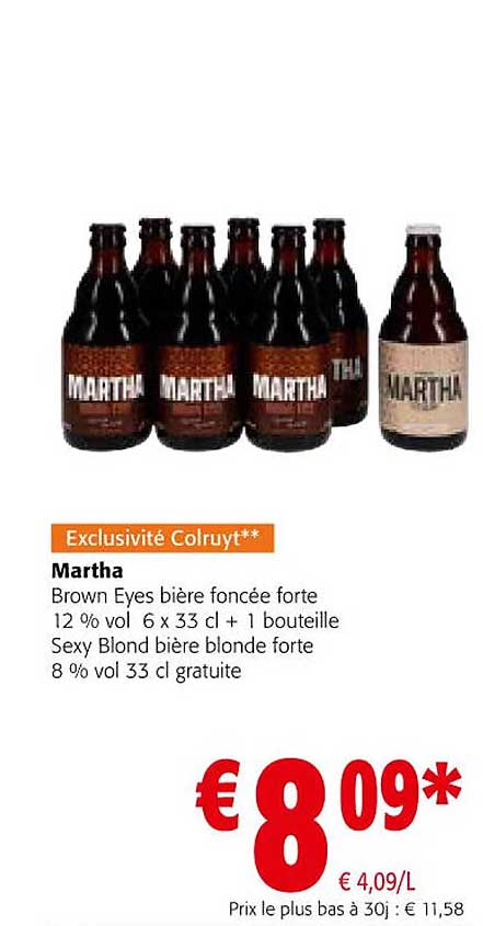 marha brown eyes bière foncée forte