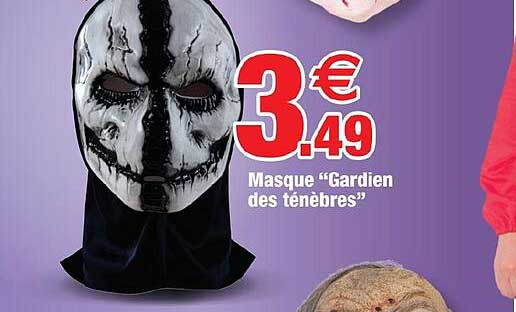 masque "gardien des ténèbres"