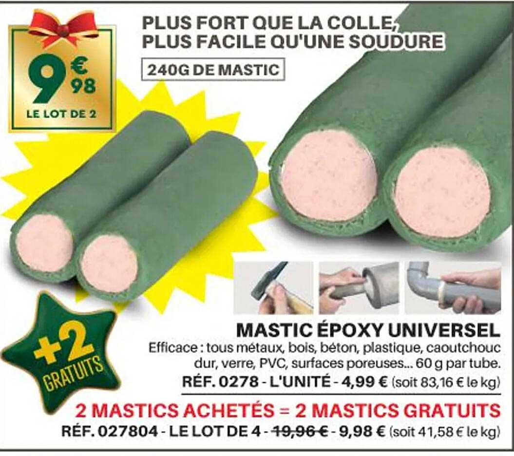 mastic époxy universel