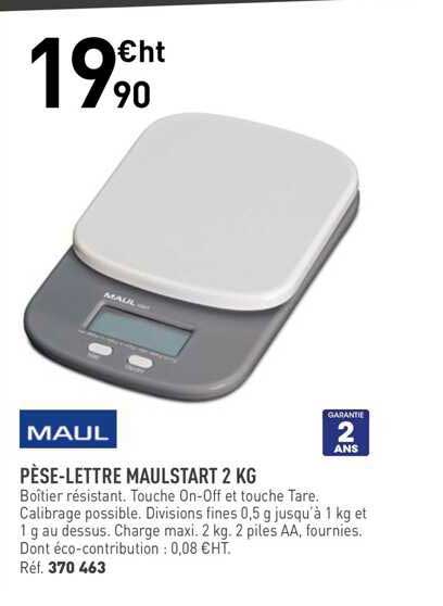 Maul Pèse-lettre Maulstart 2kg
