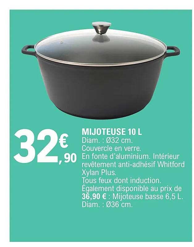 mijoteuse 10 l