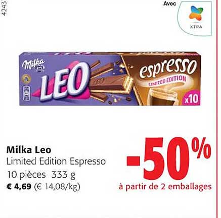 milka leo limited edition espresso