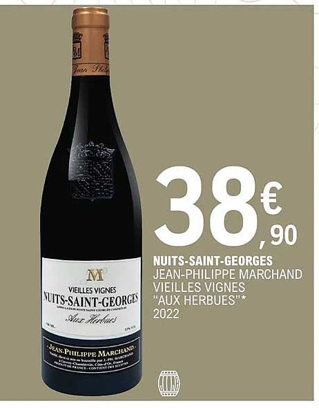 nuits-saint-georges jean-philippe marchand vieilles vignes "aux herbues" 2022