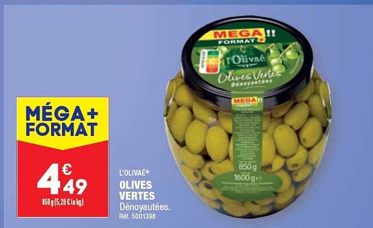 Olives Vertes L'olivaé