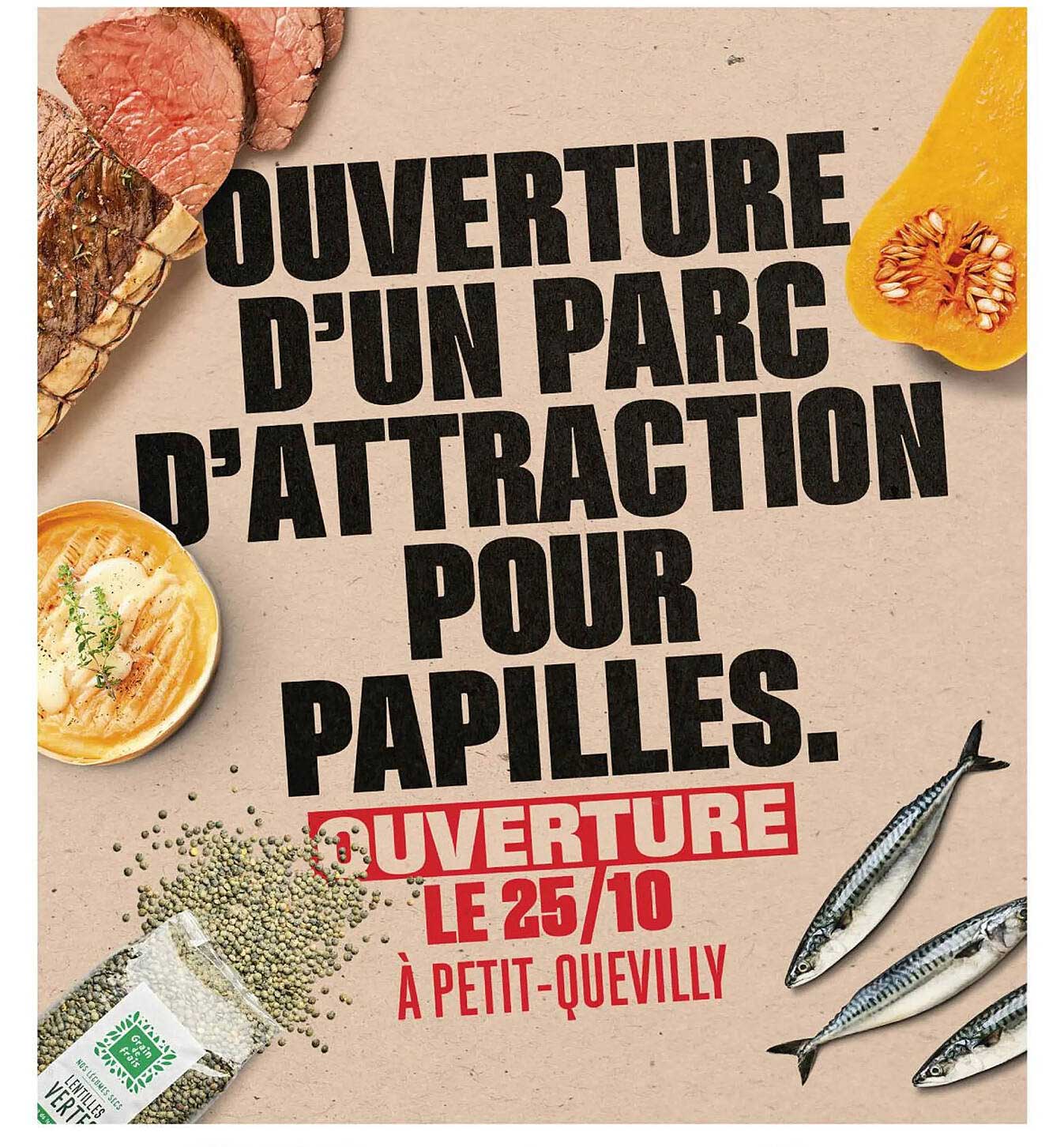 ouverture d'un parc d'attraction pour papilles