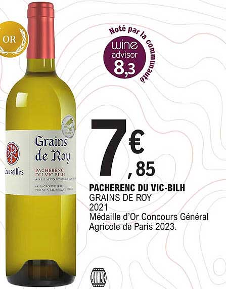 pacherenc du vic-bilh grains de roy 2021