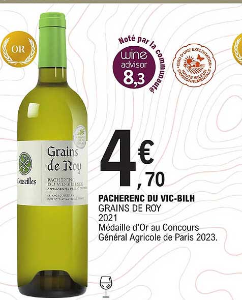 pacherenc du vic-bilh grains de roy 2021