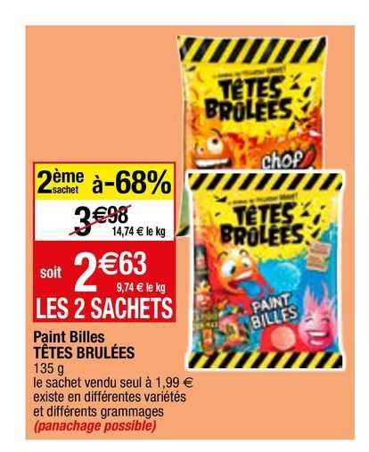 paint billes têtes brulées