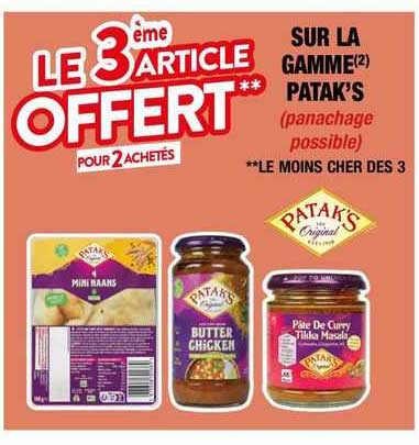 patak's le 3ème article offert