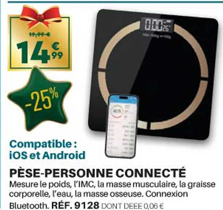 pèse-personne connecté