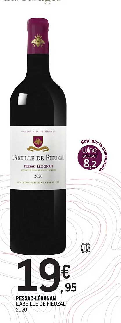 Pessac-léognan L'abeille De Fieuzal 2020
