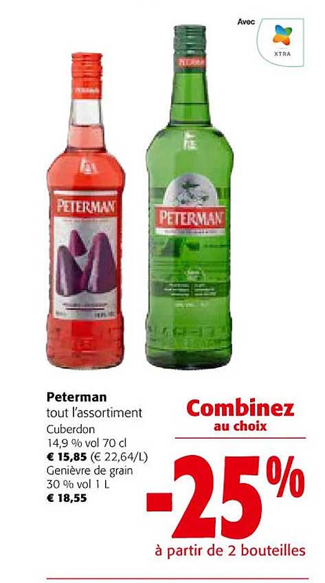 peterman tout l'assortiment cuberdon