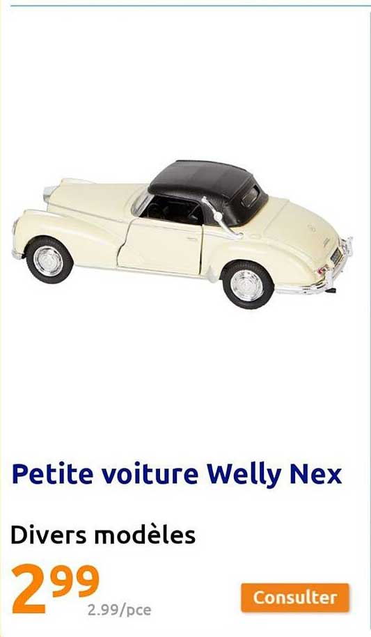 petite voiture welly nex