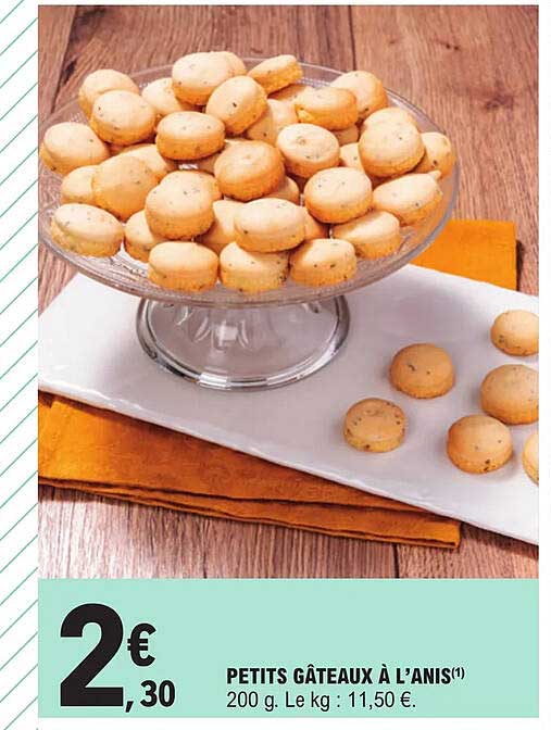 petits gâteaux à l'anis