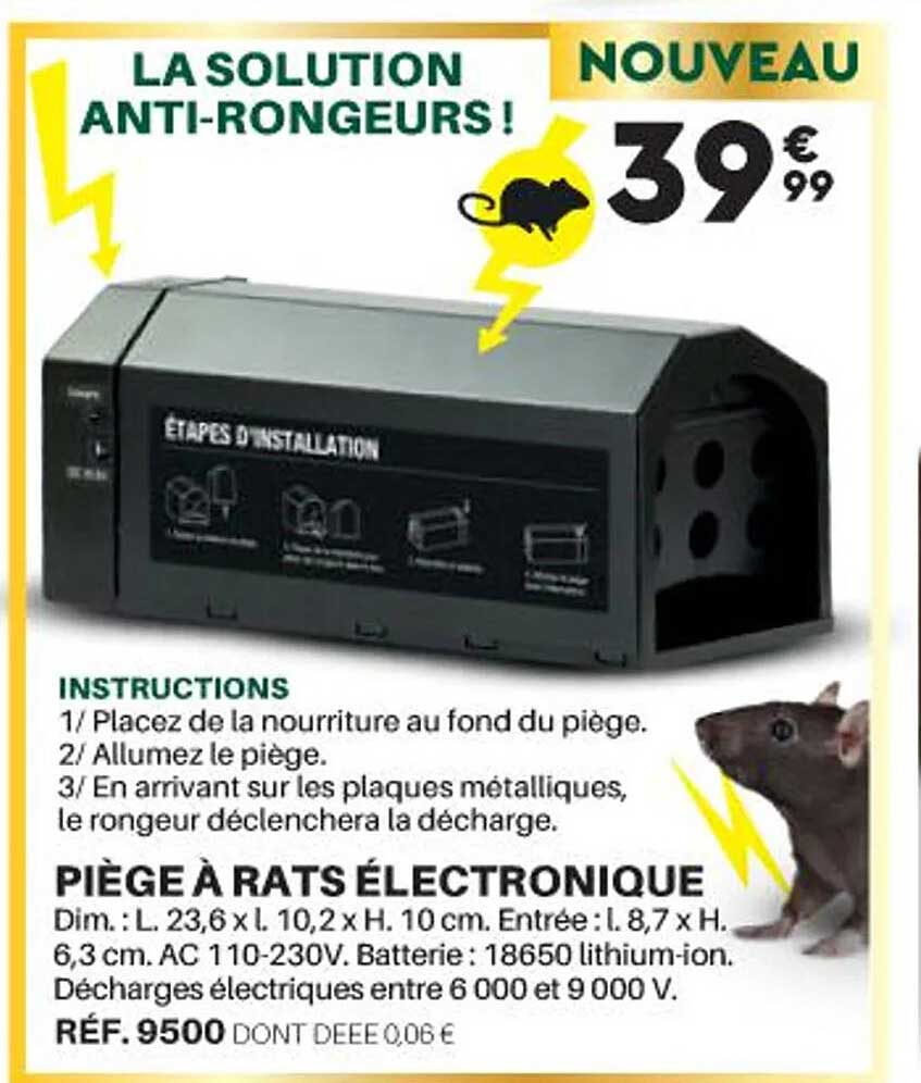 Piège à Rats électronique