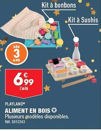 playland aliment en bois