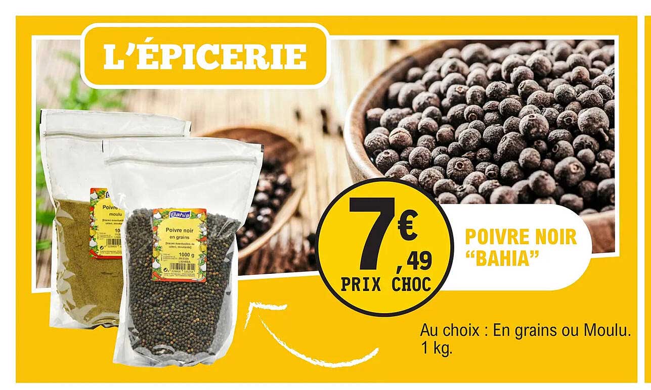 poivre noir "bahia"