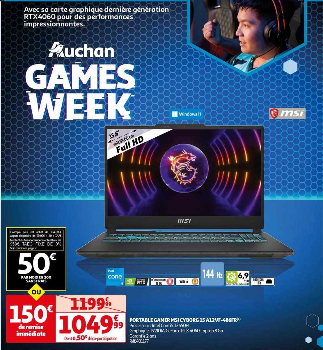 portable gamer msi cyborg