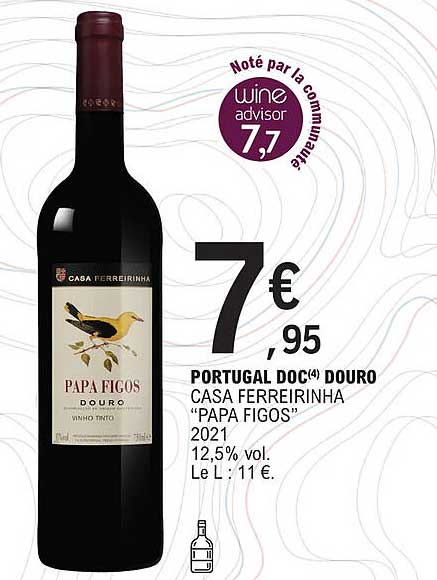 portugal doc douro casa ferreirinha "papa figos" 2021